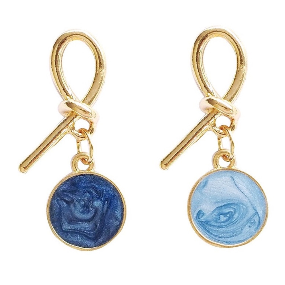 Mismatched Drop Earrings